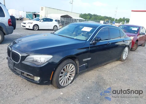 2009 BMW 750 from USA, damaged, VIN WBAKB83579CY62360